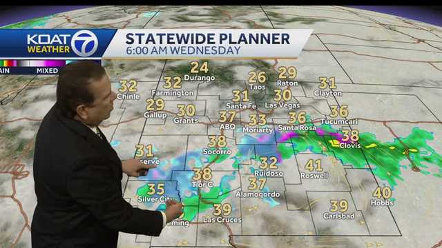 More rain and snow expect late Thursday in New Mexico - Vimarsana News