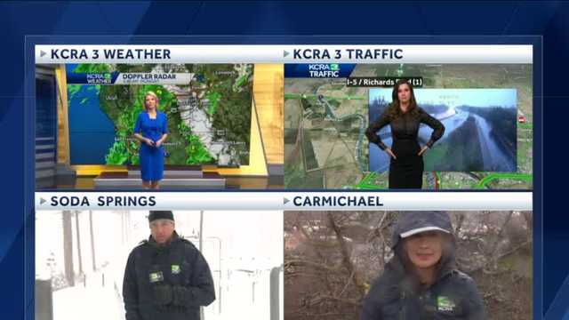 Track Doppler radar as rain, wind hit Sacramento region, snow falls in Sierra - Vimarsana News