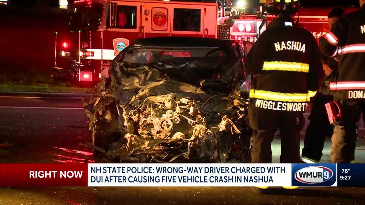 Alleged wrong-way driver facing charges after five-vehicle crash on ...