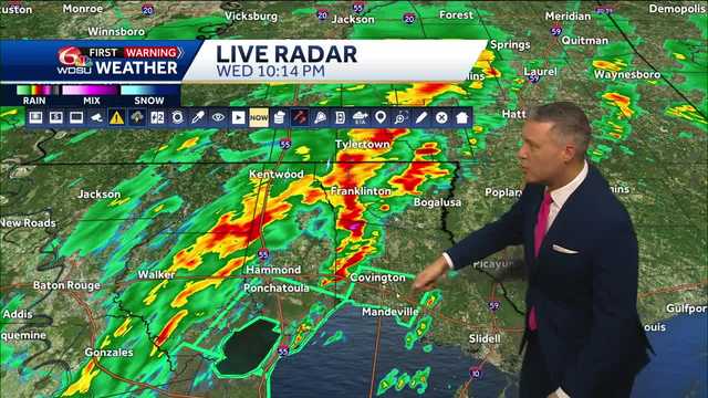 New Orleans rain storm forecast flooding flash flooding - Vimarsana News