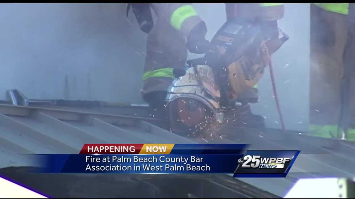 Fire at Palm Beach County Bar Association