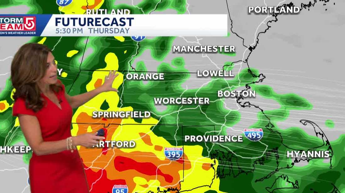 Video: Heavy rain moves in tonight