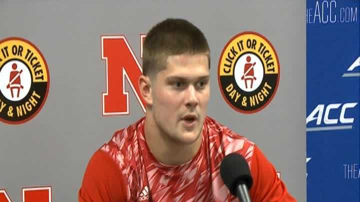 Nate Gerry addresses the media after the Huskers lose to Miami, 36-33