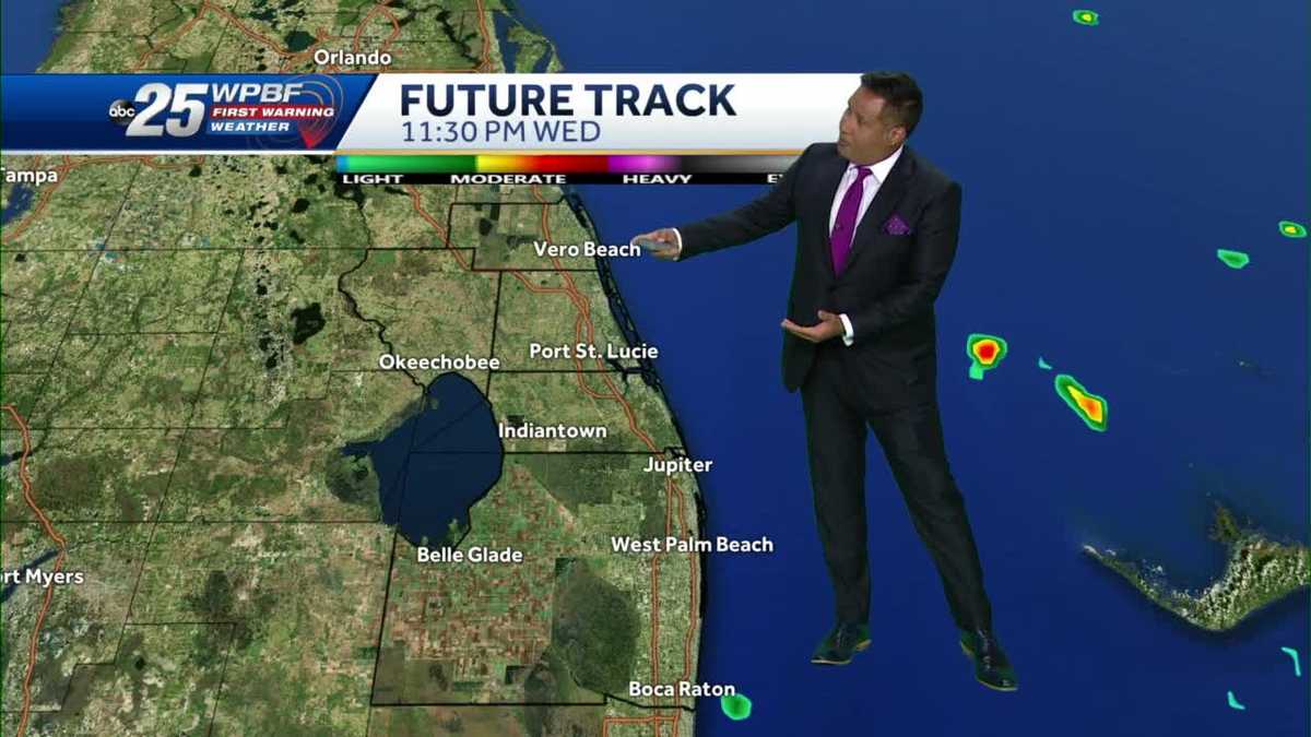 Hot and humid with isolated showers