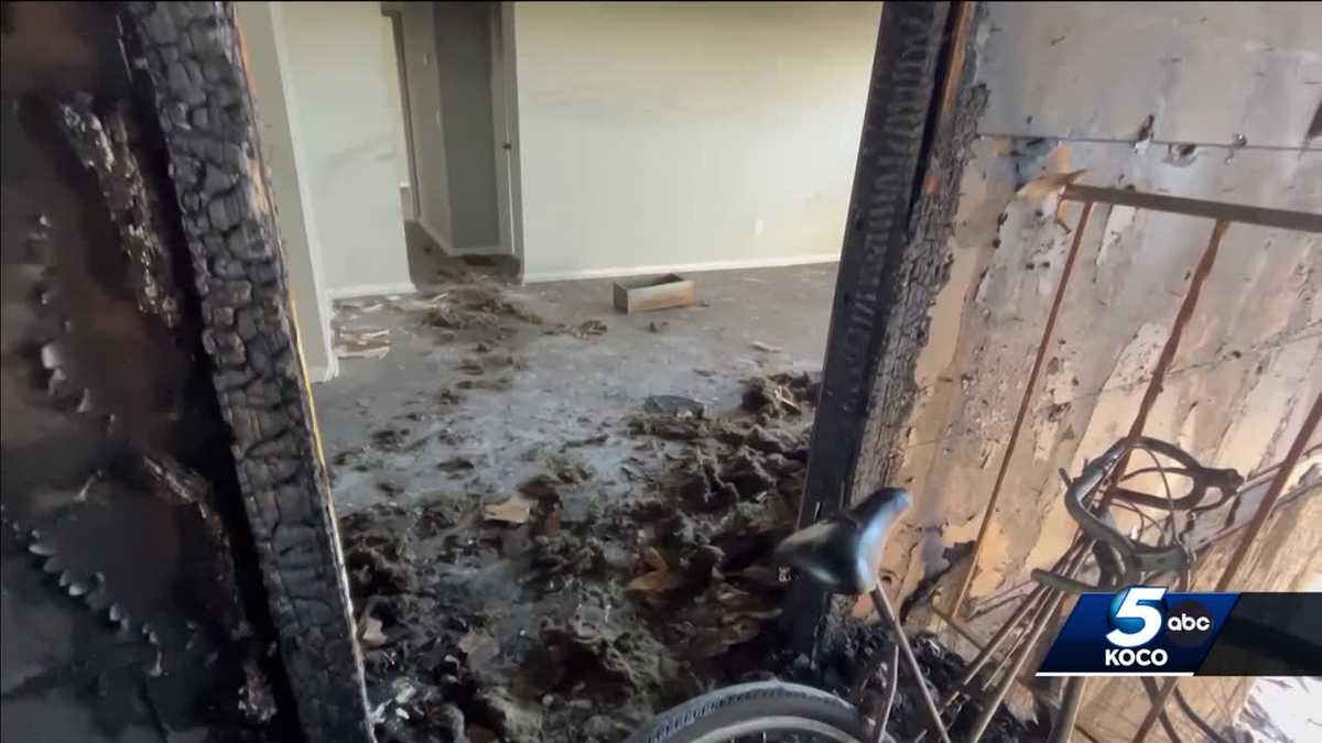 Apartment complex fire leaves Oklahoma City families without a home
