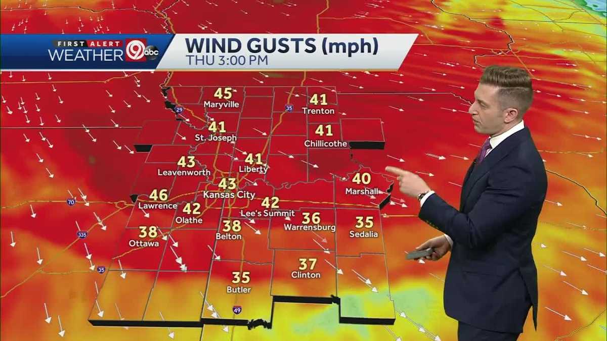 High fire danger Thursday with dry conditions, strong winds