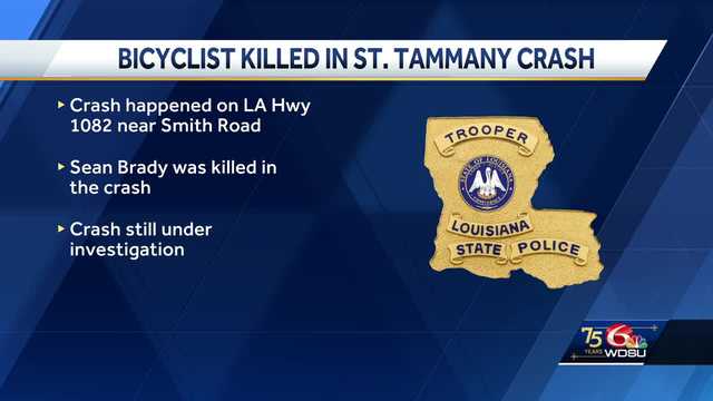 LSP investigating deadly crash that killed a bicyclist in St. Tammany - Vimarsana News