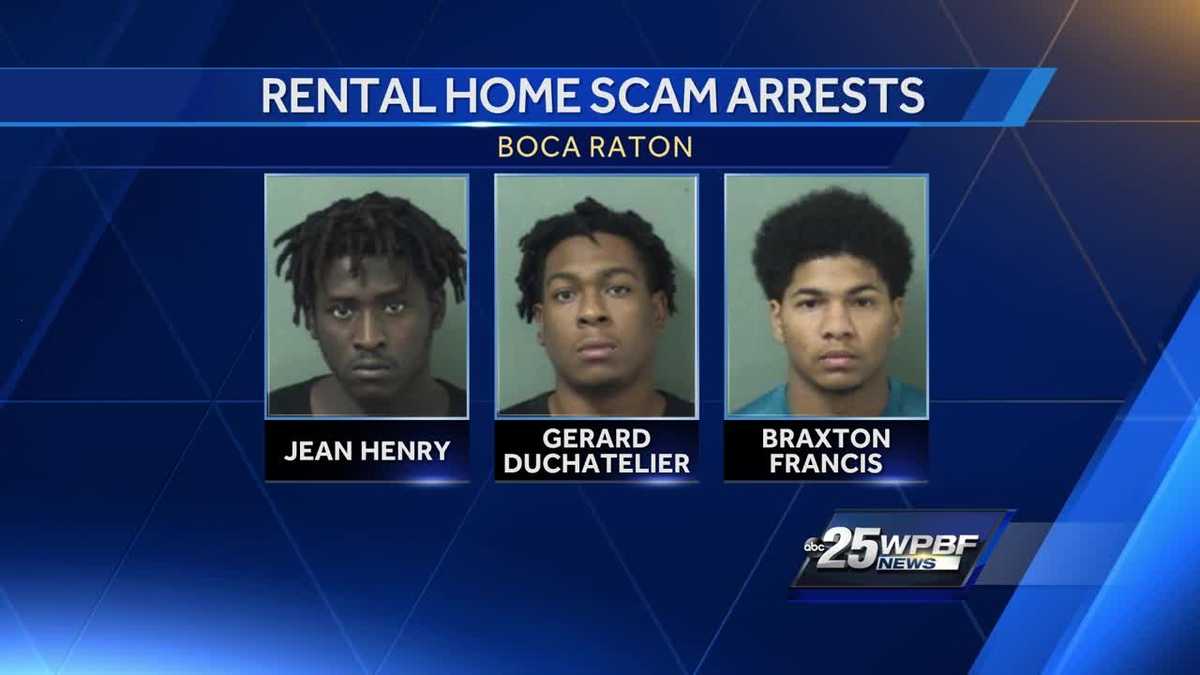 Four arrested in rental home scam