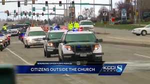 Funeral held for second police officer killed in crash