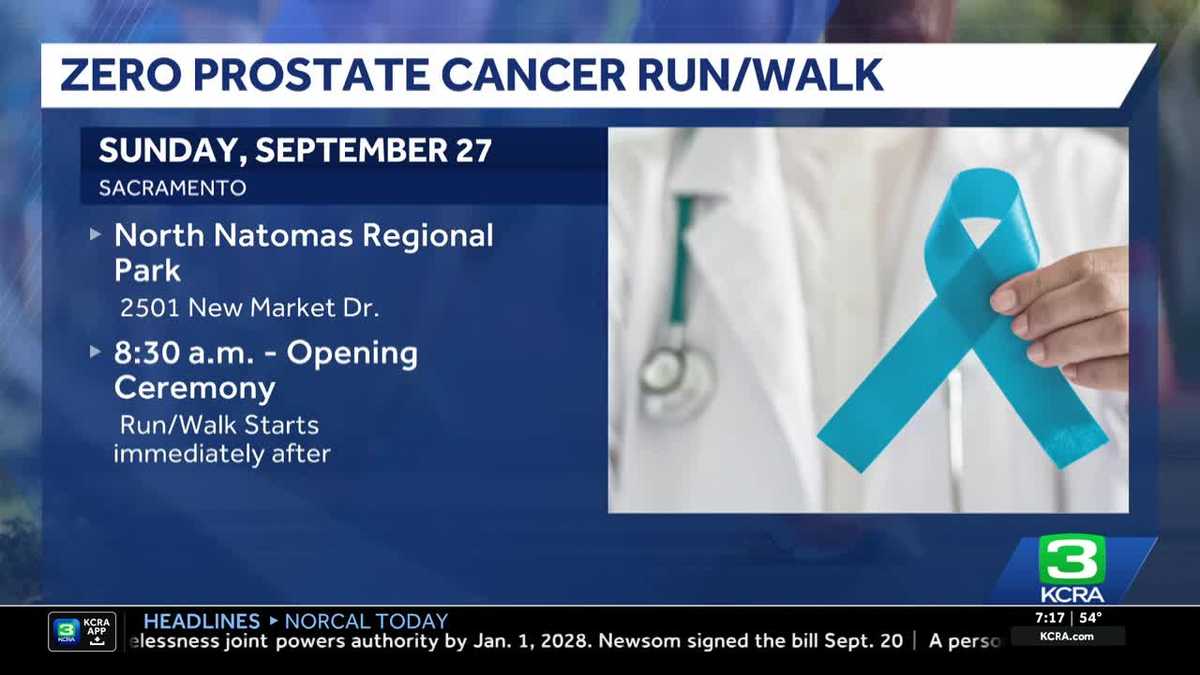 Sacramento ZERO Prostate Cancer Run/Walk is this weekend kcra