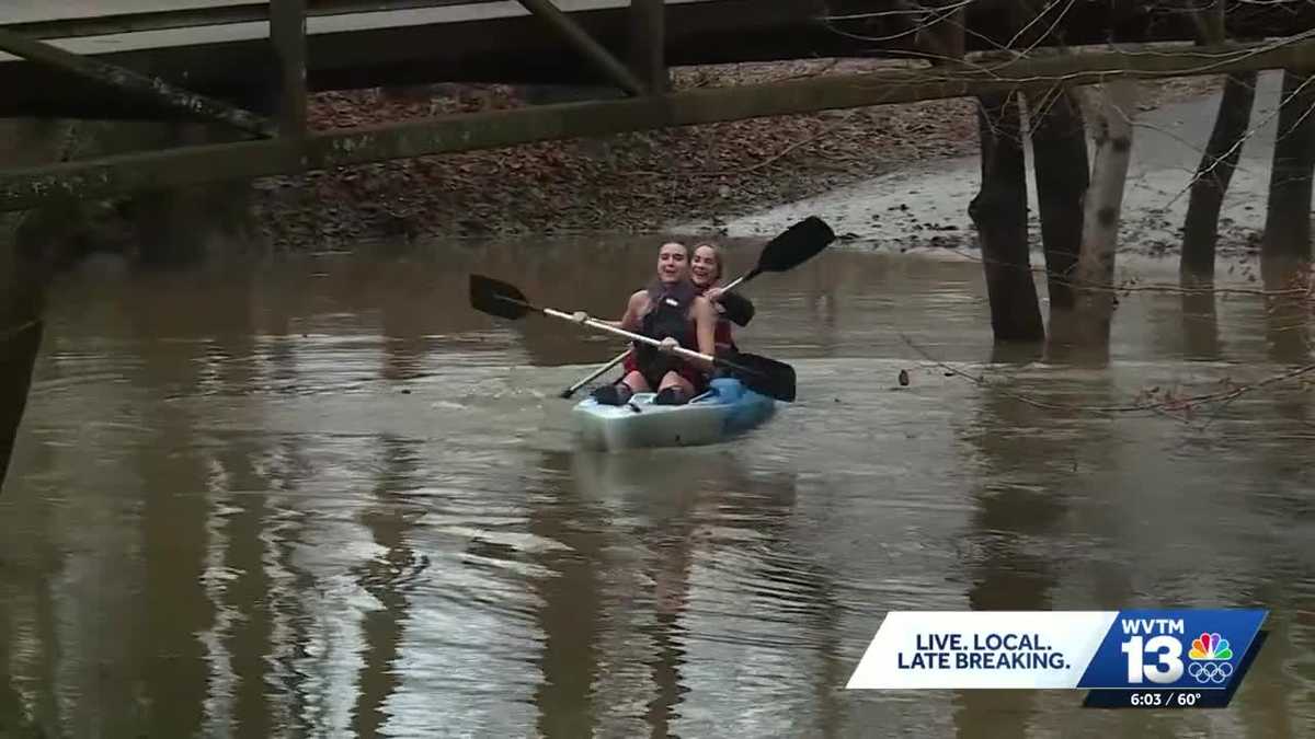 Flooded trails in Shelby County attract adventurous parkgoers