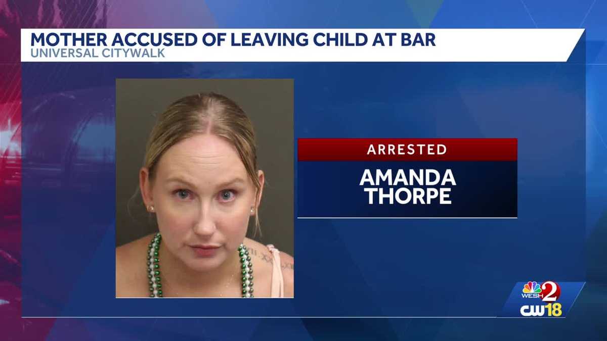Mom accused of leaving child at Universal CityWalk to go to bar