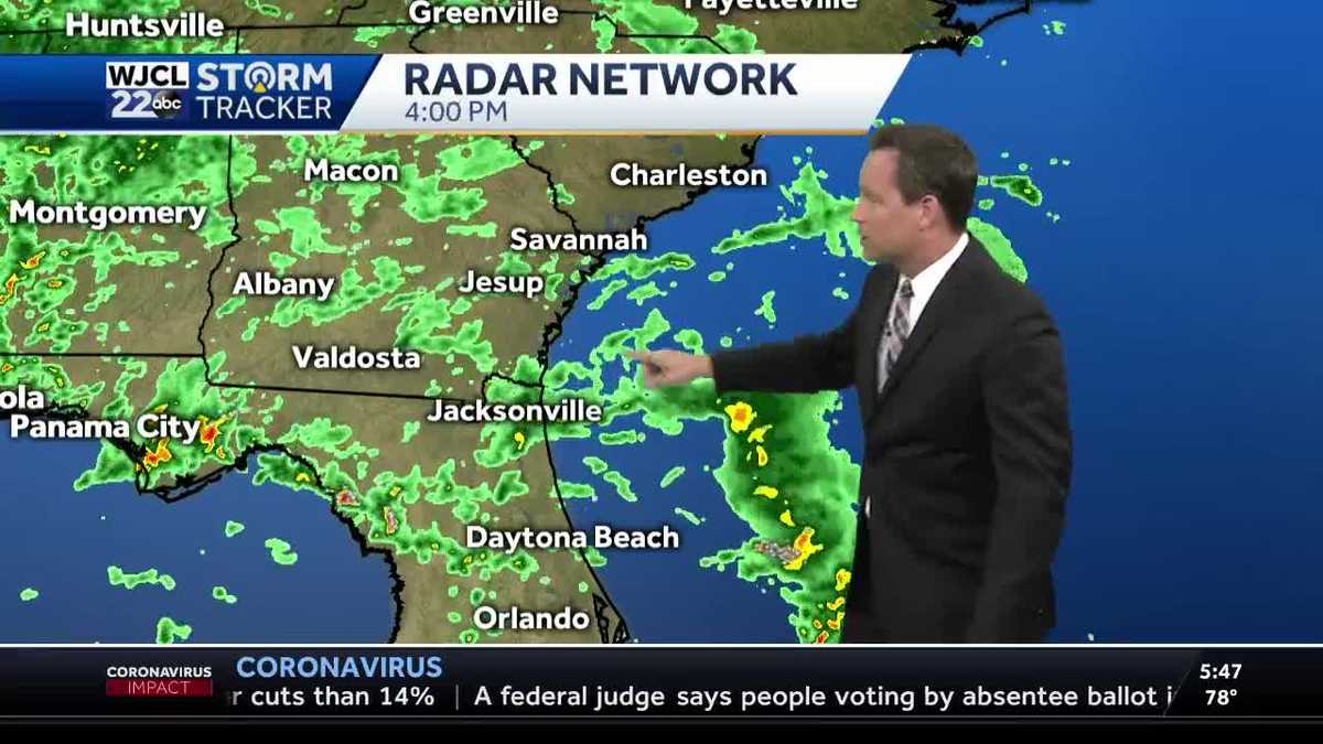 More rain on the way as low pressure lurks off the Southeast Coast