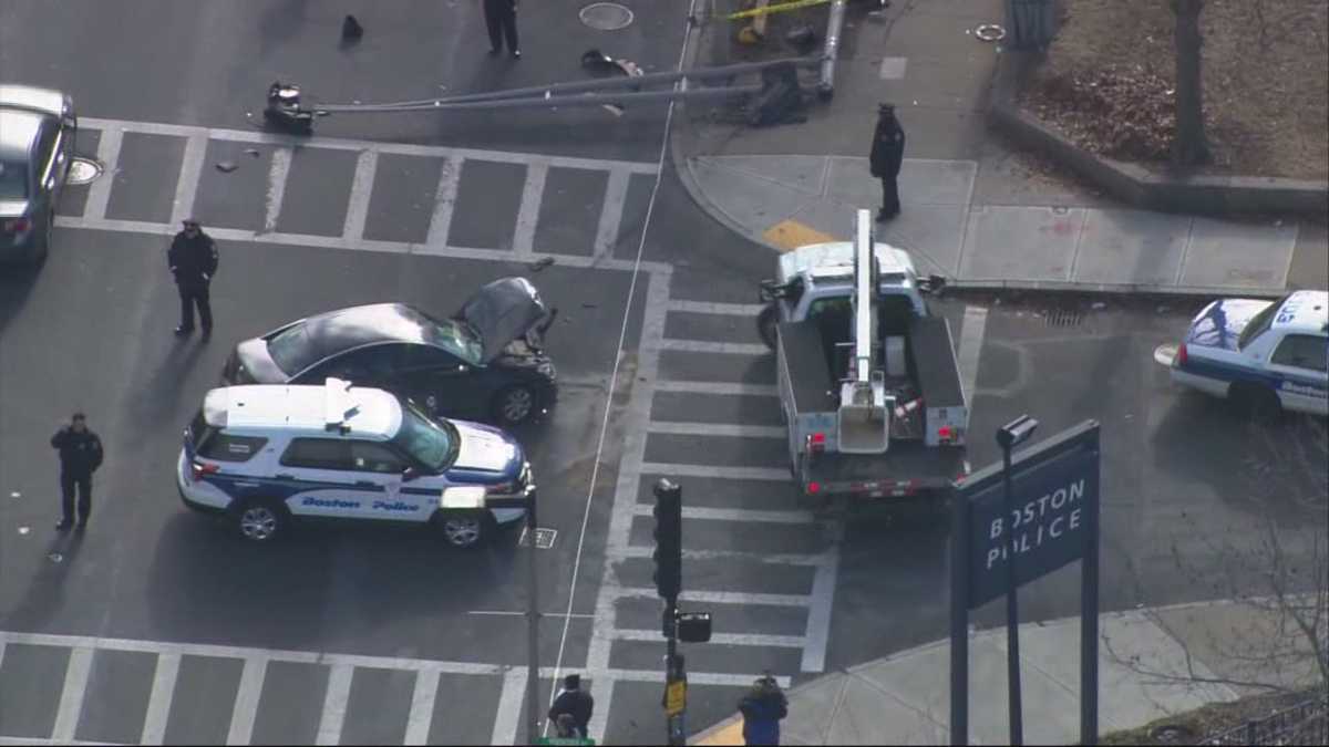 Mom, child struck by car in Boston