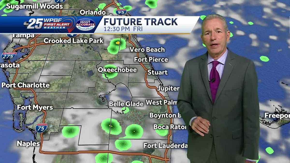 Hot and breezy for South Florida