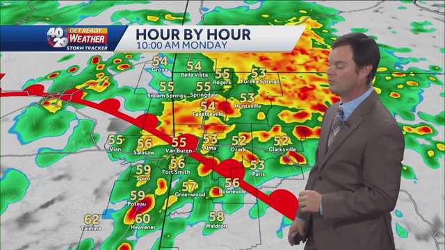 FORECAST: Rain Tonight & Through Monday - Vimarsana News