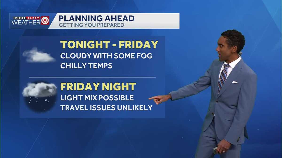 Cloudy and chilly start to 2026, but a warm-up is on the way for Kansas City