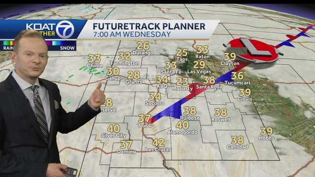 Scattered rain Wednesday preview series of New Mexico storms - Vimarsana News