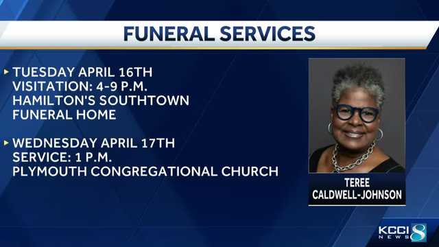 Funeral arrangements set for Teree Caldwell-Johnson