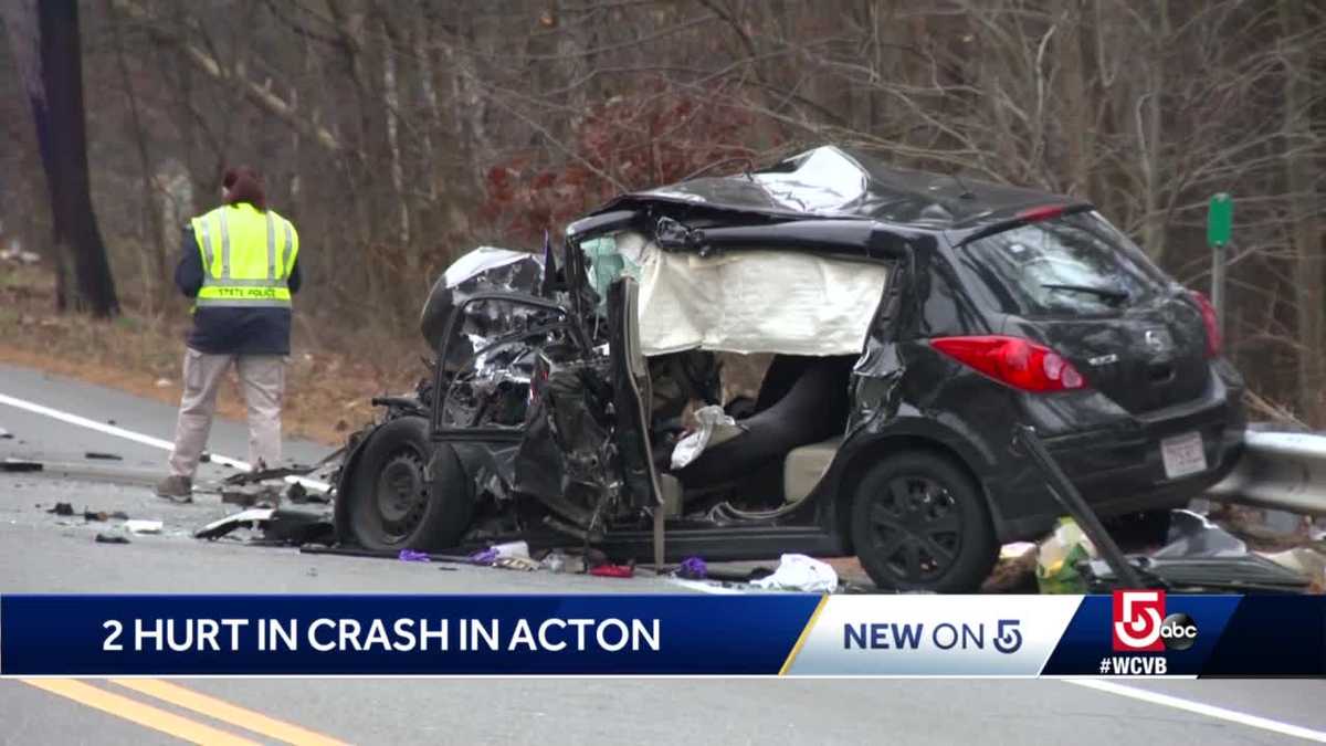2 injured in Acton crash