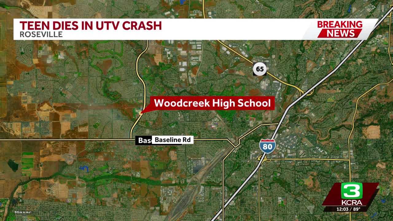 Woodcreek HS student dies after driving utility cart through chain link fence