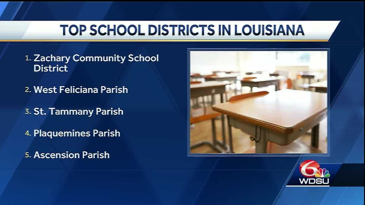 Check out the best school districts in Louisiana