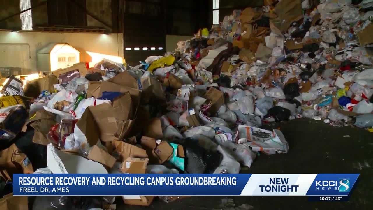 Ames will begin construction on a new Resource Recovery and Recycling Campus next week.