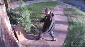 Man caught on camera stealing packages outside KC home