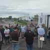 Sen. Bernie Sanders, DFA plant workers rally to keep St. Albans Creamery open