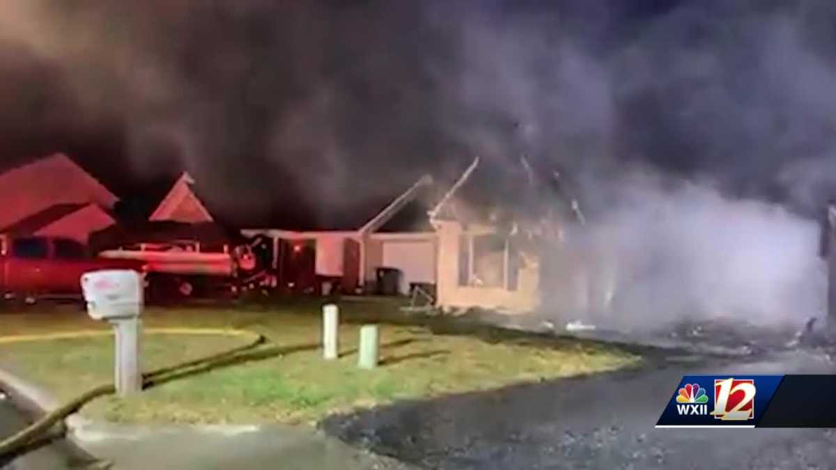 WinstonSalem fire on Moat Dr. leaves two without homes