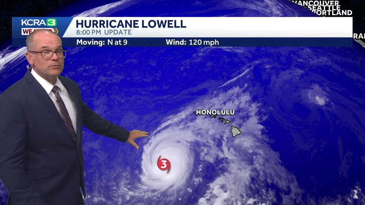 Tracking Tropical Storm Marie and Hurricane Lowell impacts - KCRA