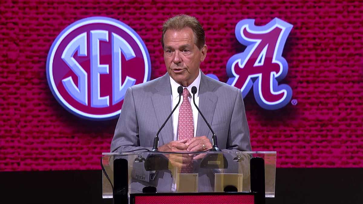 Alabama at SEC Media Days