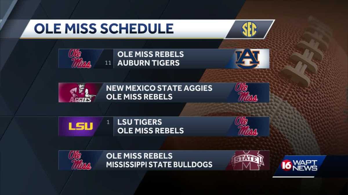 Ole Miss faces tough schedule ahead