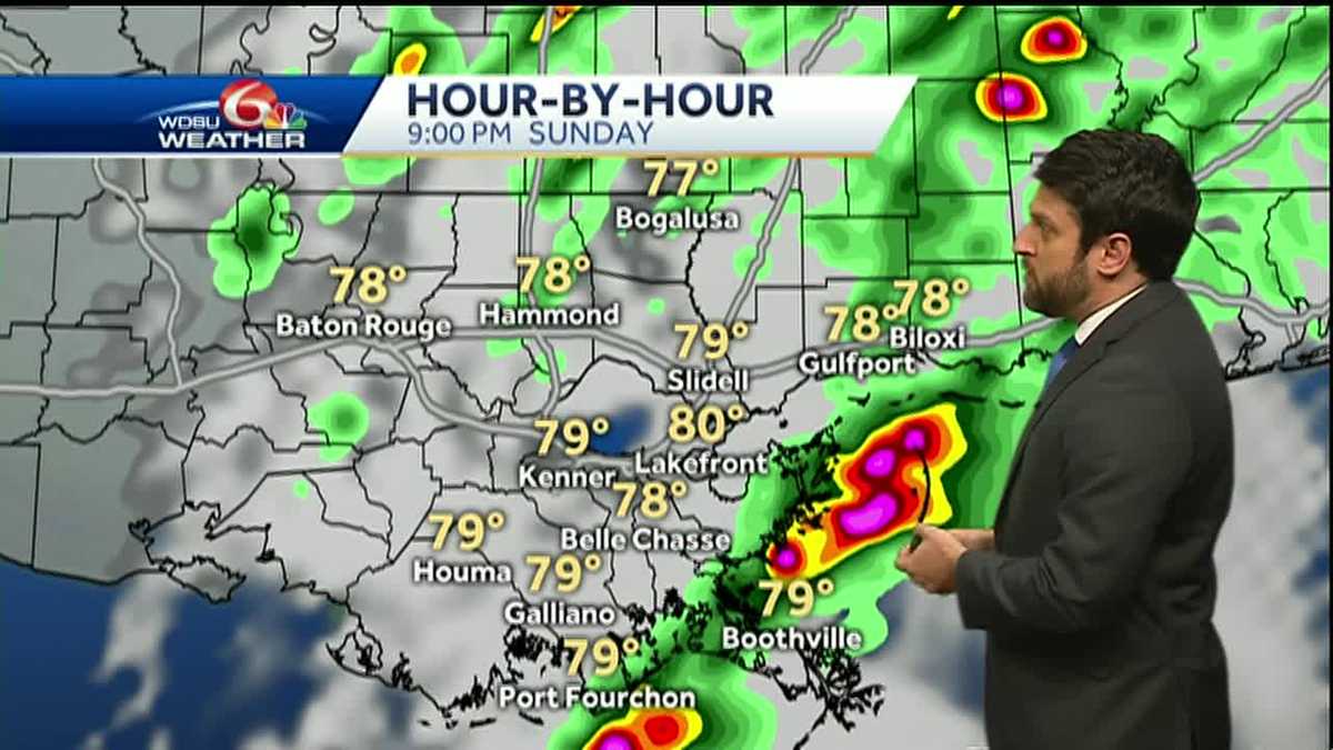Storms end overnight, sunny start to week
