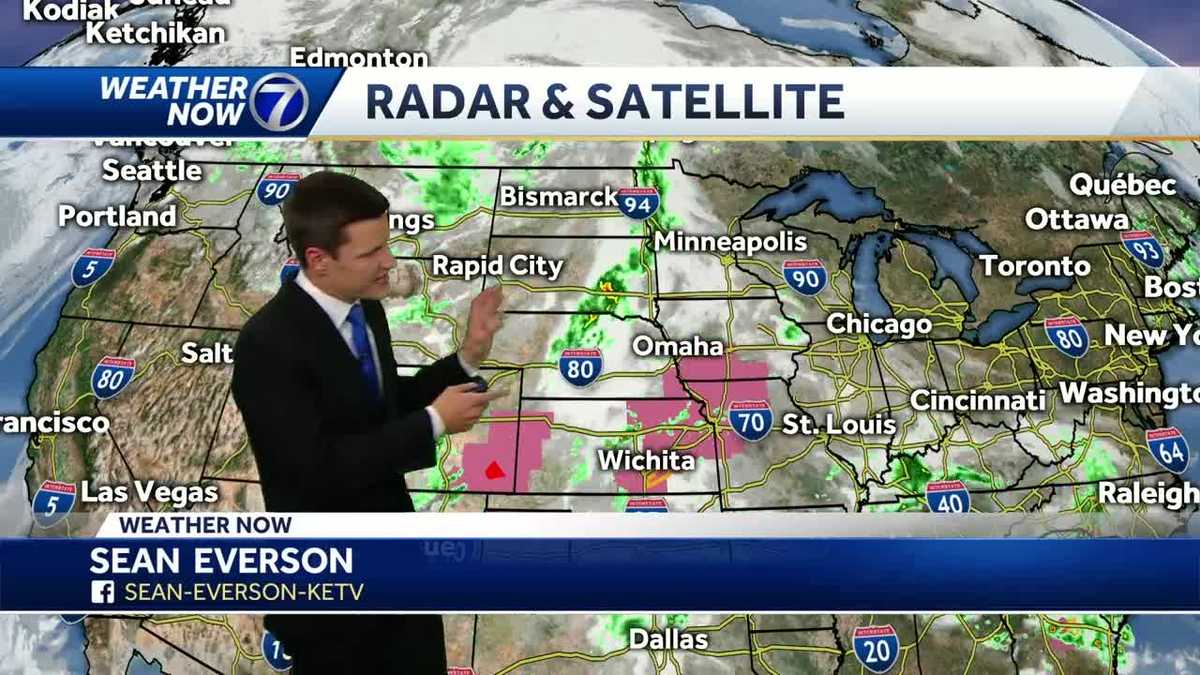 Scattered storms possible tonight, chance for more Sunday