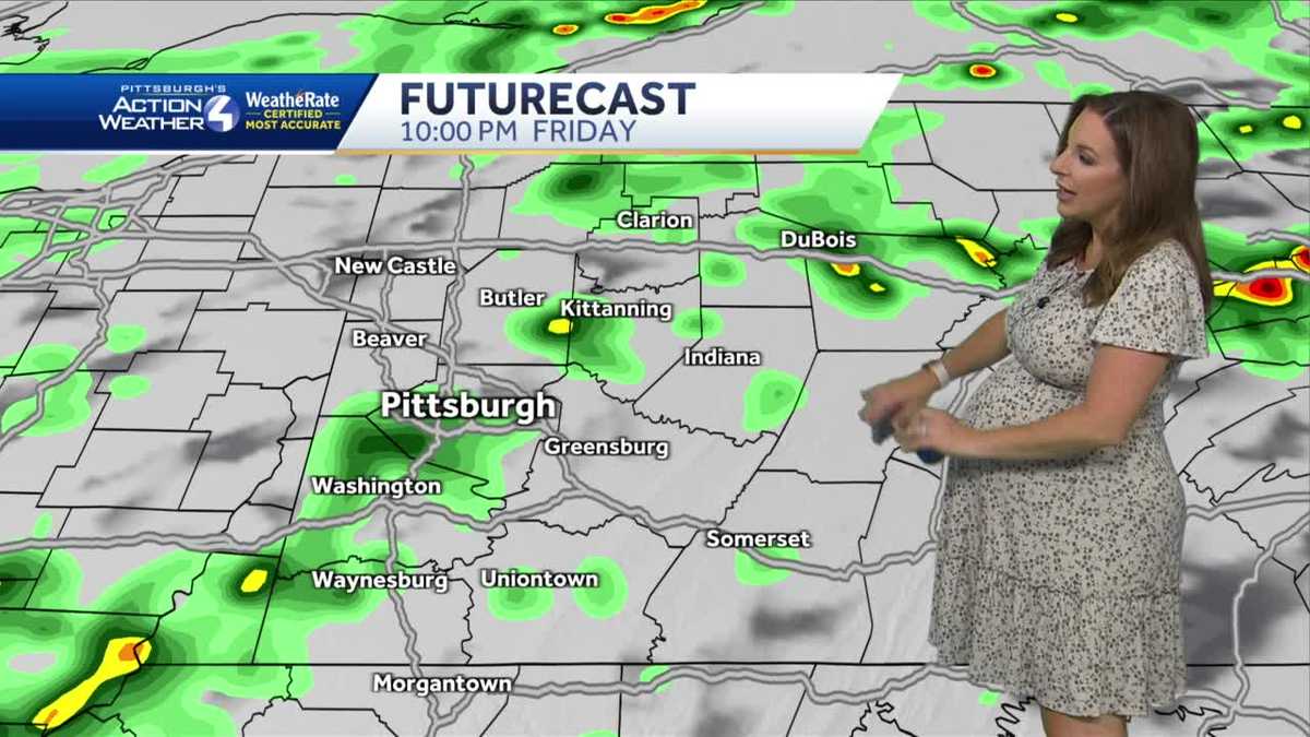 Sunny Today; Scattered PM Storms Friday