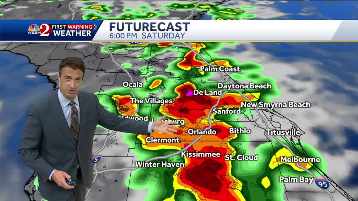 More strong to severe storms with heavy rain expected today!