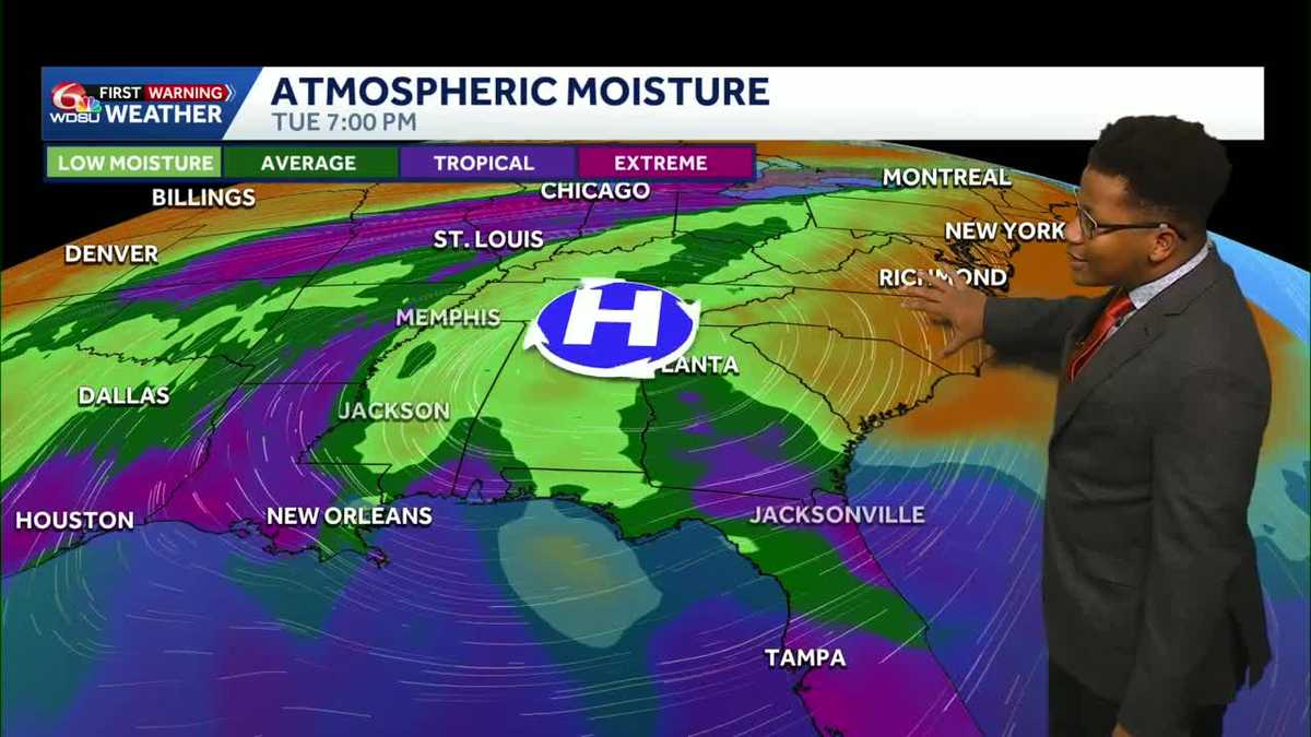 Drier days ahead: Louisiana's weather forecast keeps low rain chances through the week