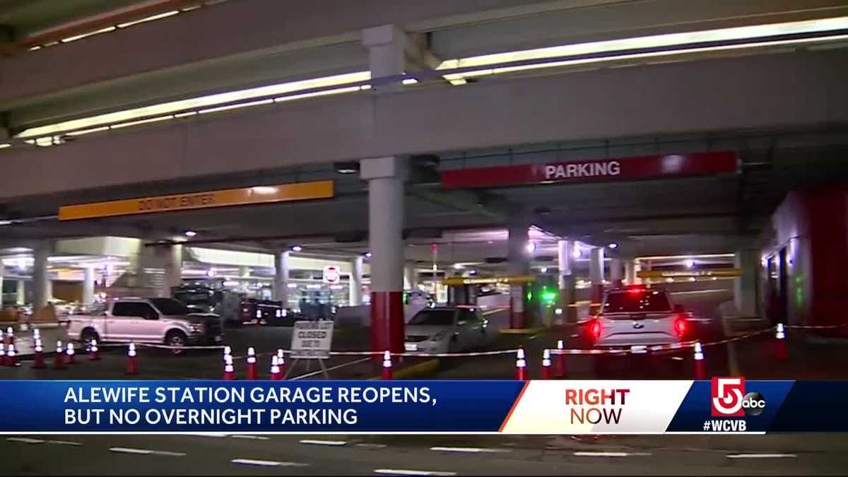 Alewife station garage reopens, but repair work continues