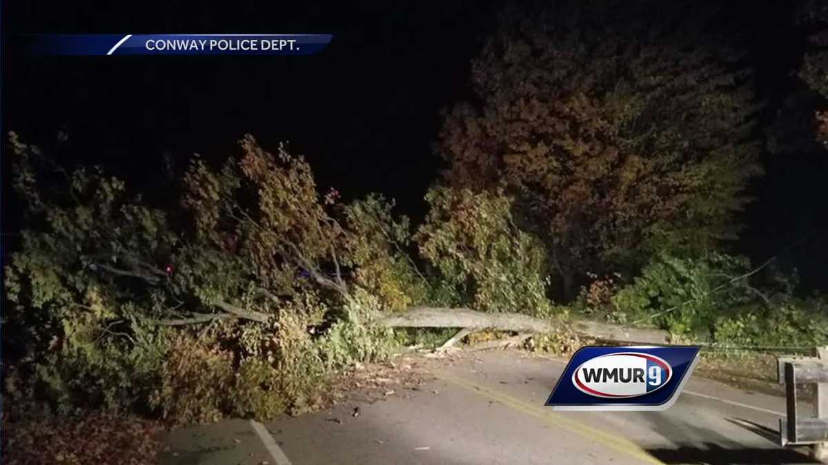 Gusty winds knock out power for thousands of NH customers