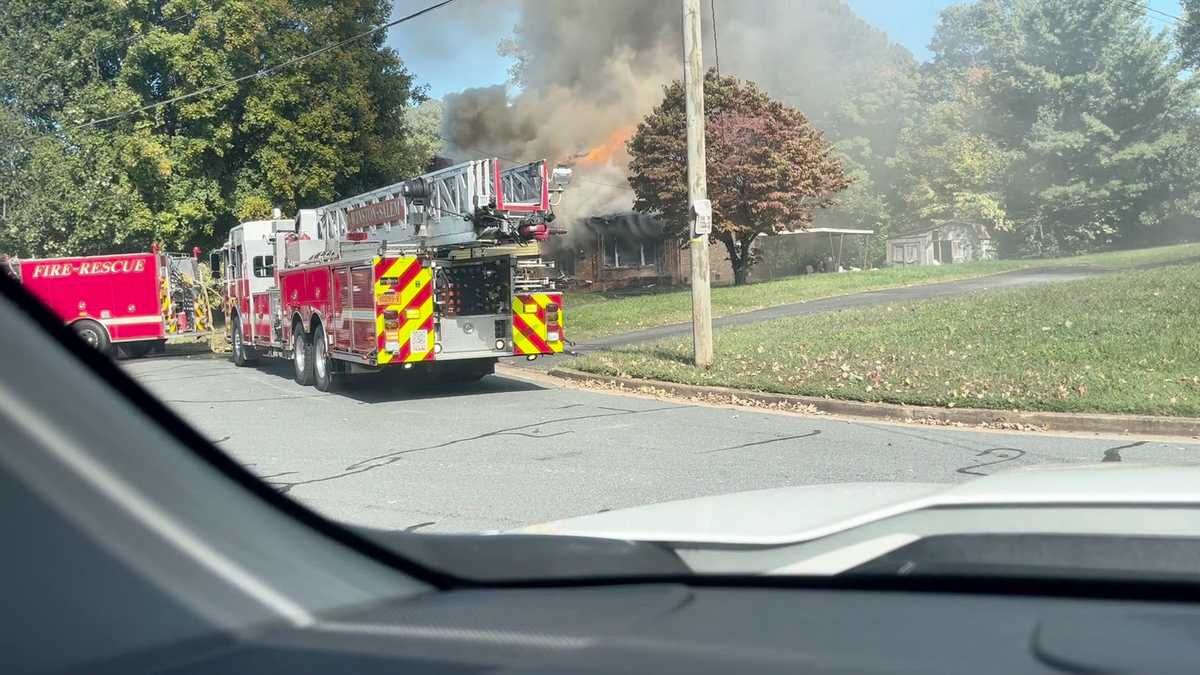 Firefighters respond to house fire on Foxhall Drive, crews say - WXII