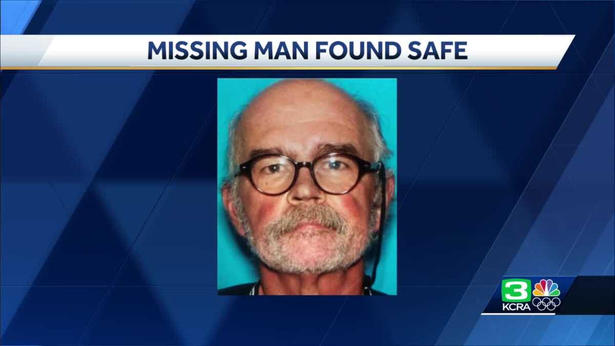 UPDATE Atrisk missing man is found, Sac Sheriff says