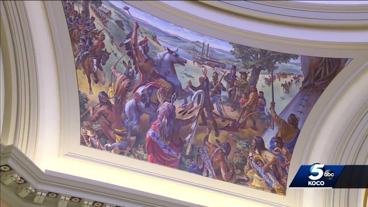 Oklahoma Capitol to get artwork back after renovations - Vimarsana News