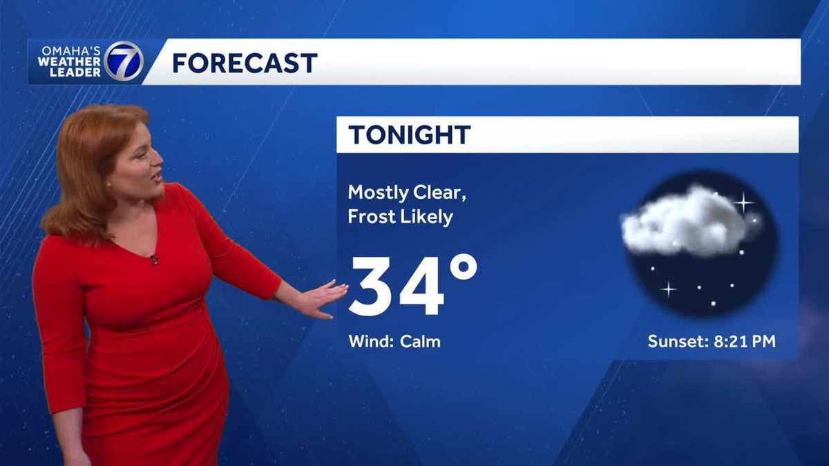 Seasonally cool, breezy Friday afternoon for Omaha area - KETV