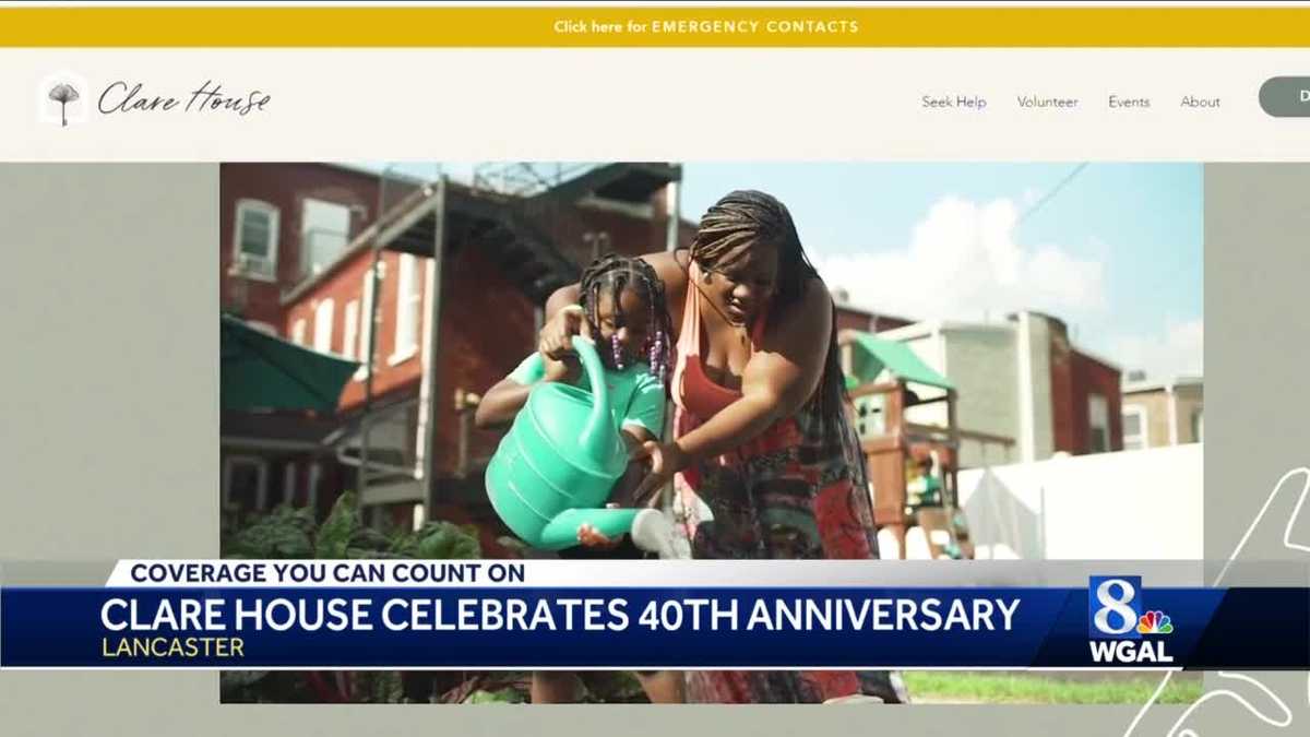 CLARE HOUSE celebrates 40th anniversary