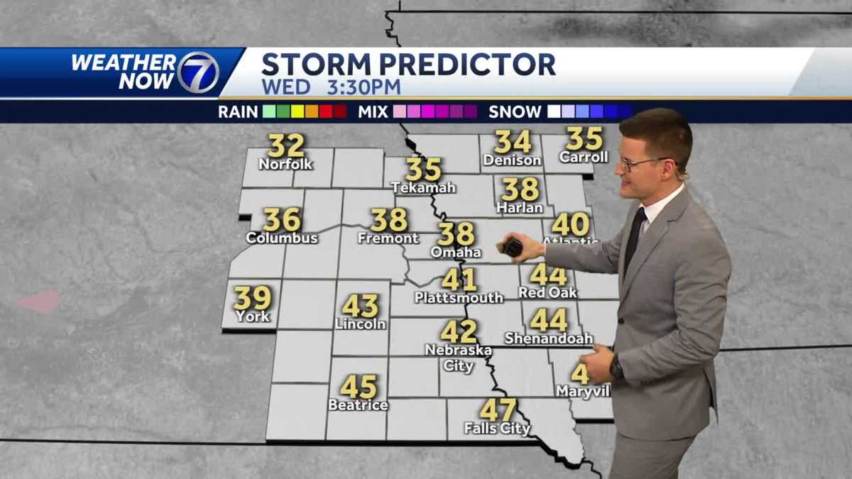 Omaha morning weather forecast for Wednesday, January 11