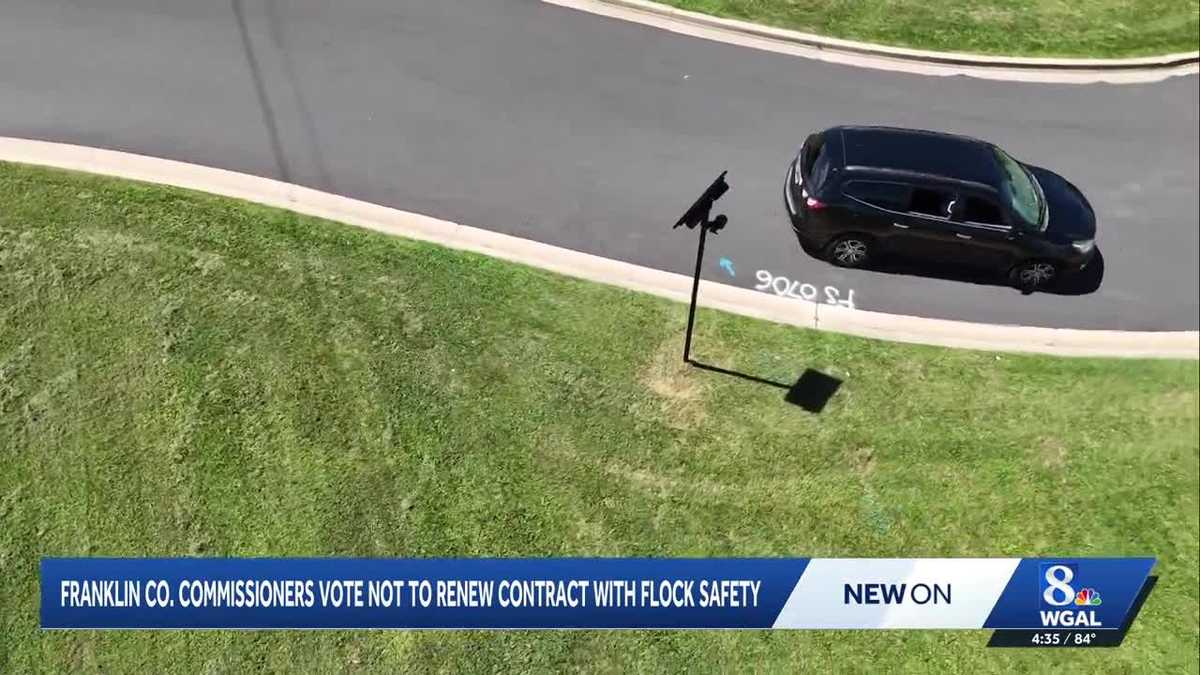 Franklin County stops Flock camera contract over privacy concerns - WGAL