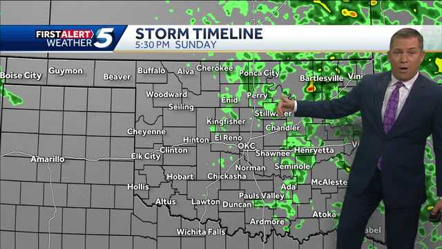 Storm system moving into Oklahoma could bring heavy rain, hail - Vimarsana News