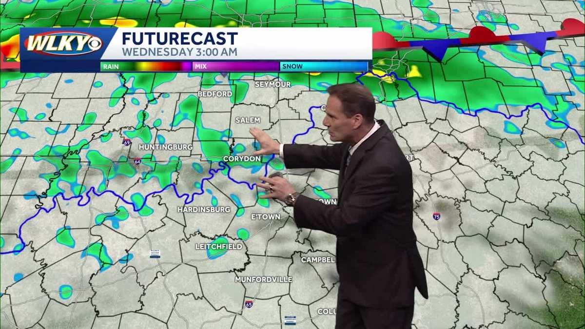 Spring-like warmth and occasional shower and storm chances