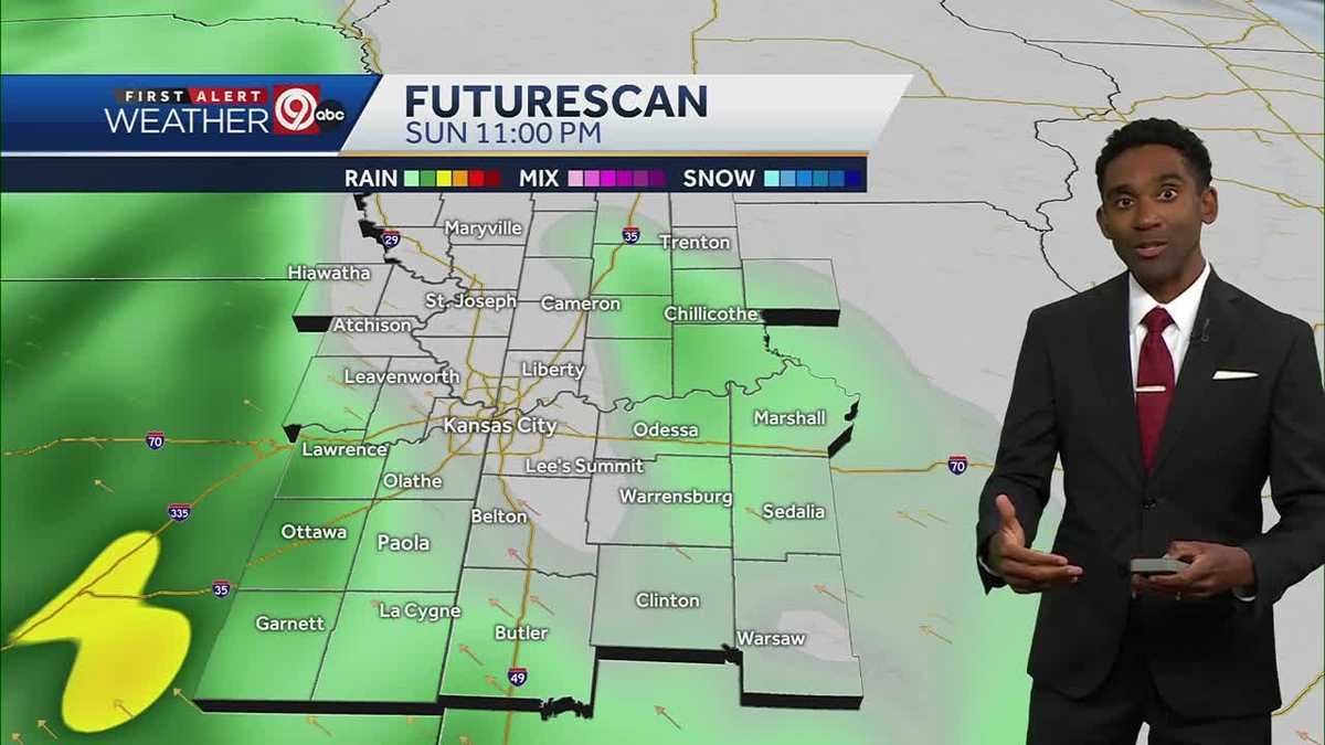 A chilly start to the weekend in Kansas City